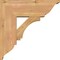 Ekena Millwork Imperial Traditional Smooth Bracket w/ Offset Brace, Western Red Cedar, 7 1/2"W x 20"D x 20"H BKT0806X20X20IMP01SWR - alternate 4